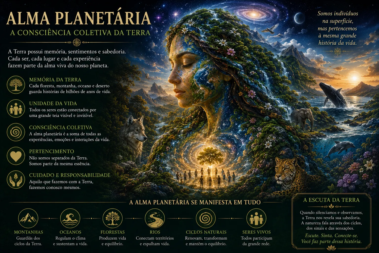 ALMA PLANETÁRIA: A CONSCIÊNCIA COLETIVA DA TERRA