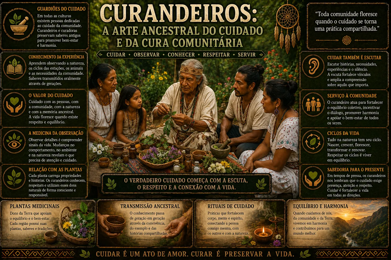 CURANDEIROS: A ARTE ANCESTRAL DO CUIDADO E DA CURA COMUNITÁRIA 6 CURANDEIROS: A ARTE ANCESTRAL DO CUIDADO E DA CURA COMUNITÁRIA