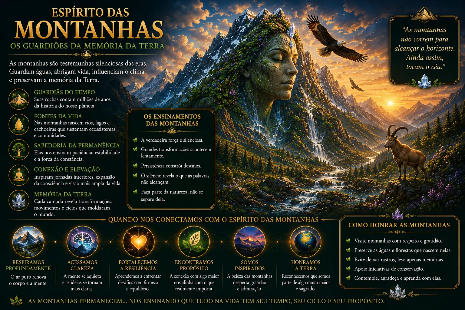 ESPÍRITO DAS MONTANHAS: OS GUARDIÕES DA MEMÓRIA DA TERRA