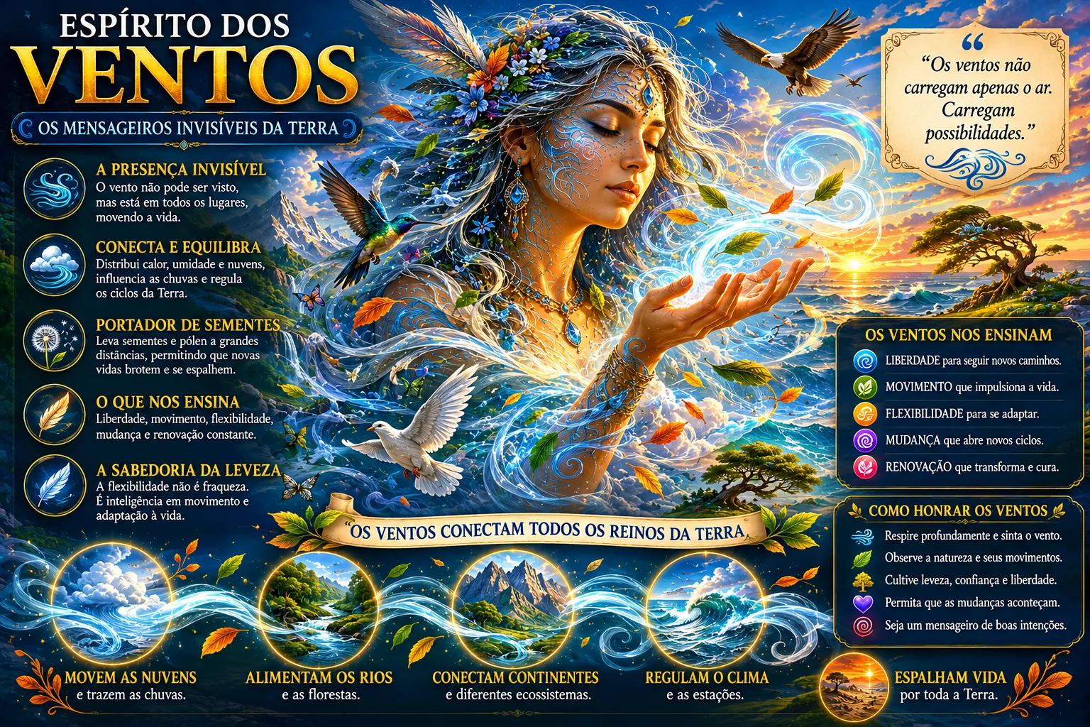 ESPÍRITO DOS VENTOS: OS MENSAGEIROS INVISÍVEIS DA TERRA
