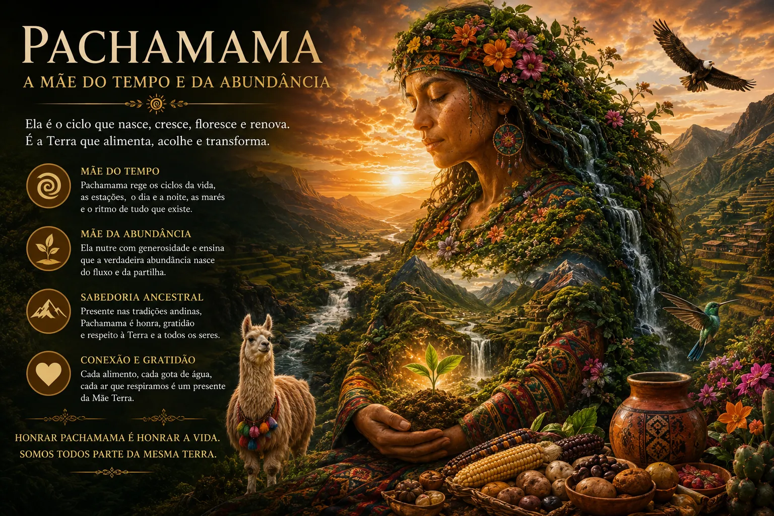PACHAMAMA: A MÃE DO TEMPO E DA ABUNDÂNCIA