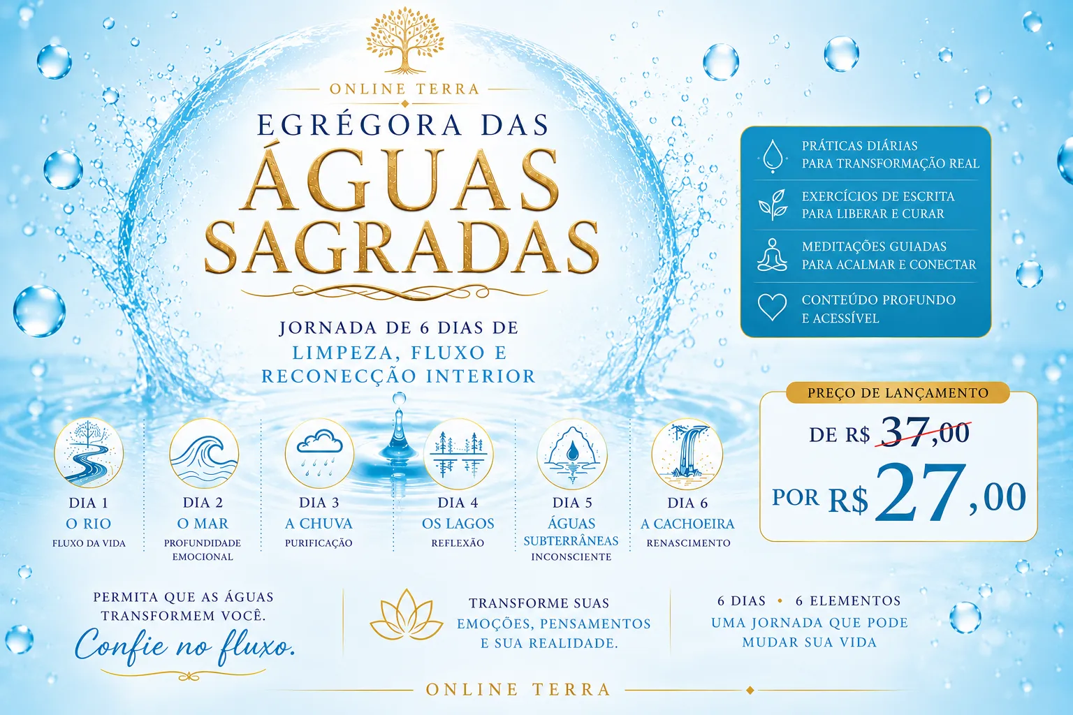 EGRÉGORA DAS ÁGUAS SAGRADAS