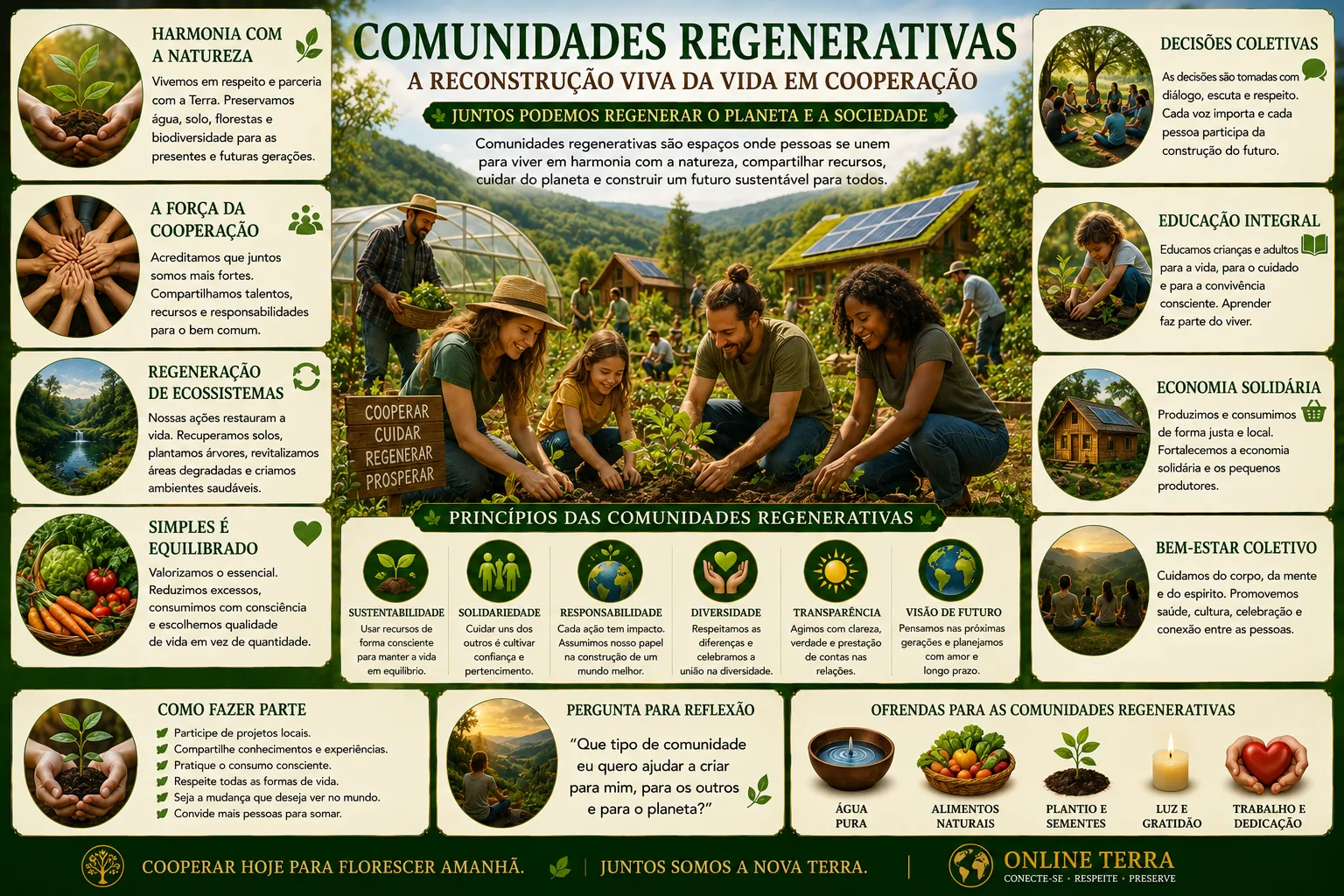 COMUNIDADES REGENERATIVAS: A RECONSTRUÇÃO VIVA DA VIDA EM COOPERAÇÃO