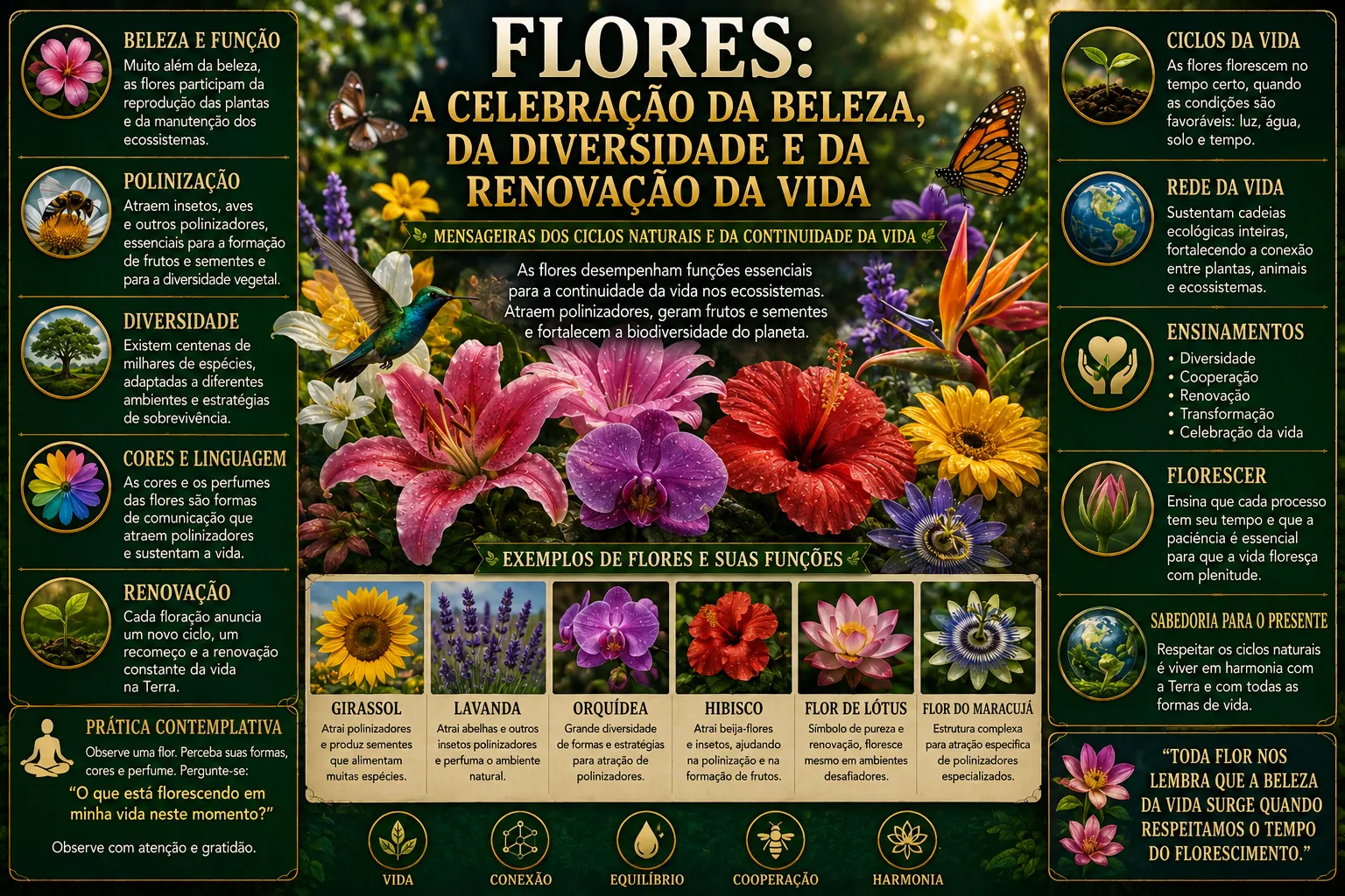 FLORES: A CELEBRAÇÃO DA BELEZA, DA DIVERSIDADE E DA RENOVAÇÃO DA VIDA