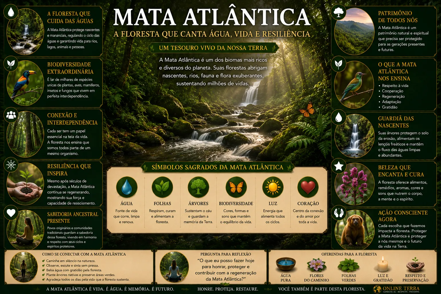 MATA ATLÂNTICA: A FLORESTA QUE CANTA ÁGUA, VIDA E RESILIÊNCIA 13 MATA ATLÂNTICA: A FLORESTA QUE CANTA ÁGUA, VIDA E RESILIÊNCIA
