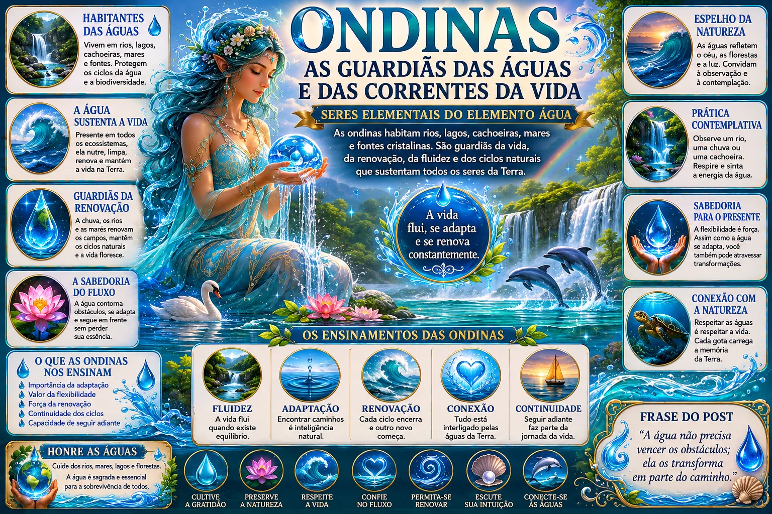 ONDINAS: AS GUARDIÃS DAS ÁGUAS E DAS CORRENTES DA VIDA 55 ONDINAS: AS GUARDIÃS DAS ÁGUAS E DAS CORRENTES DA VIDA